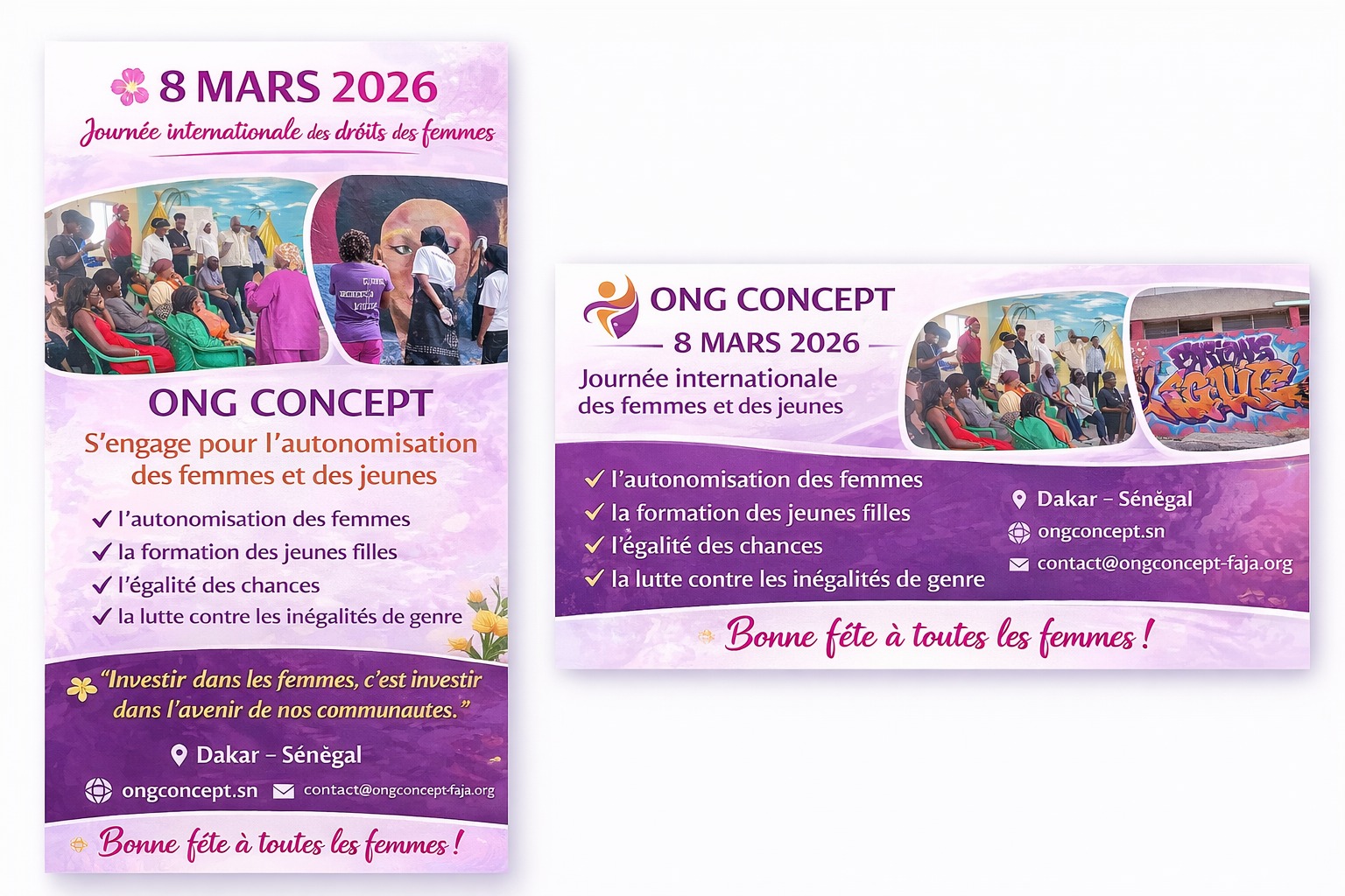 Message journée femme